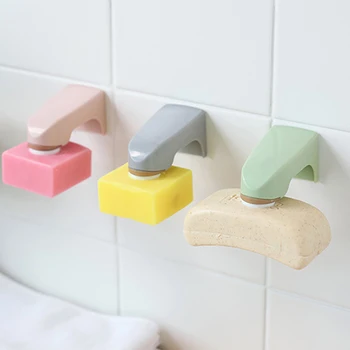 Kitchen Solid Tool Accessories Shower Wall Mounted Suction Soap Holder Bathroom Magnetic Easy Install Storage Punch Free
Kitchen Solid Tool Accessories Shower Wall Mounted Suction Soap Holder Bathroom Magnetic Easy Install Storage Punch Free