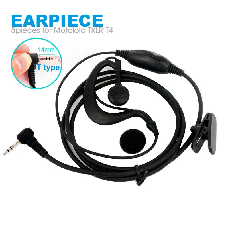 10PCS Headset Earhook Earpiece Mic for Motorola Talkabout Radio TLKR T4 T5 T6 T6200 T6220 T280 T5900 FR50 Walkie Talkie
10PCS Headset Earhook Earpiece Mic for Motorola Talkabout Radio TLKR T4 T5 T6 T6200 T6220 T280 T5900 FR50 Walkie Talkie