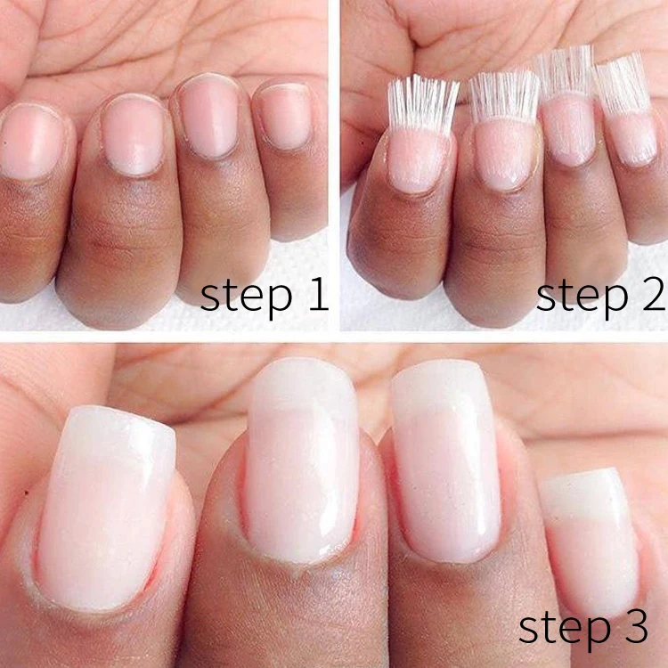 Professional 100pcs Nail extension fiber Nail Acrylic Tips Set Fiberglass Nails Extension Pack Fiber Glass Nails Building Gel
Professional 100pcs Nail extension fiber Nail Acrylic Tips Set Fiberglass Nails Extension Pack Fiber Glass Nails Building Gel