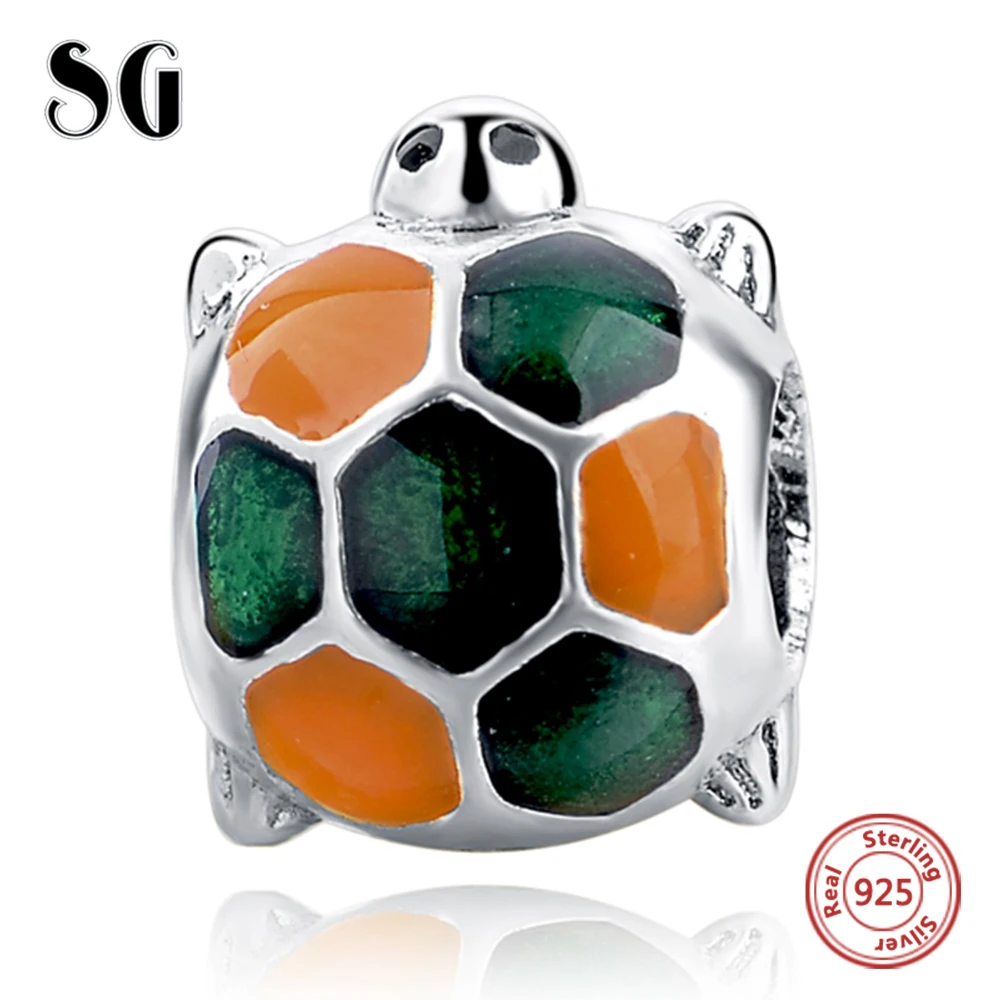 Silver Galaxy Lovely Tortoise Pendant Beads For Women Bracelet Fit European Charms Silver 925 Original Fashion DIY Jewelry Gifts
Silver Galaxy Lovely Tortoise Pendant Beads For Women Bracelet Fit European Charms Silver 925 Original Fashion DIY Jewelry Gifts