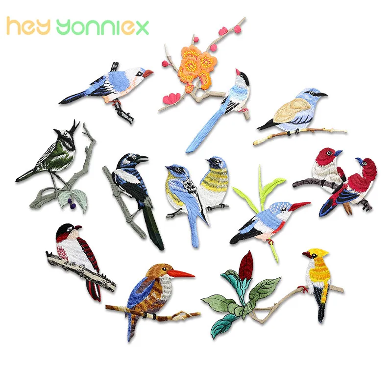 New Embroidered Bird Patches for Clothing Iron Sewing Applique Clothes Badge Stickers Jeans Jacket Decoration DIY Patches
New Embroidered Bird Patches for Clothing Iron Sewing Applique Clothes Badge Stickers Jeans Jacket Decoration DIY Patches