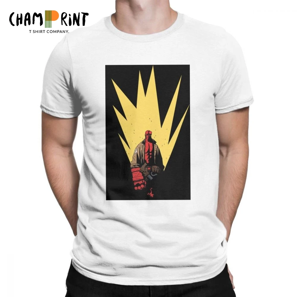 Hellboy Portrait T-Shirts Men Novelty 100% Cotton Tee Shirt Crew Neck Short Sleeve T Shirts Gift Clothes
Hellboy Portrait T-Shirts Men Novelty 100% Cotton Tee Shirt Crew Neck Short Sleeve T Shirts Gift Clothes