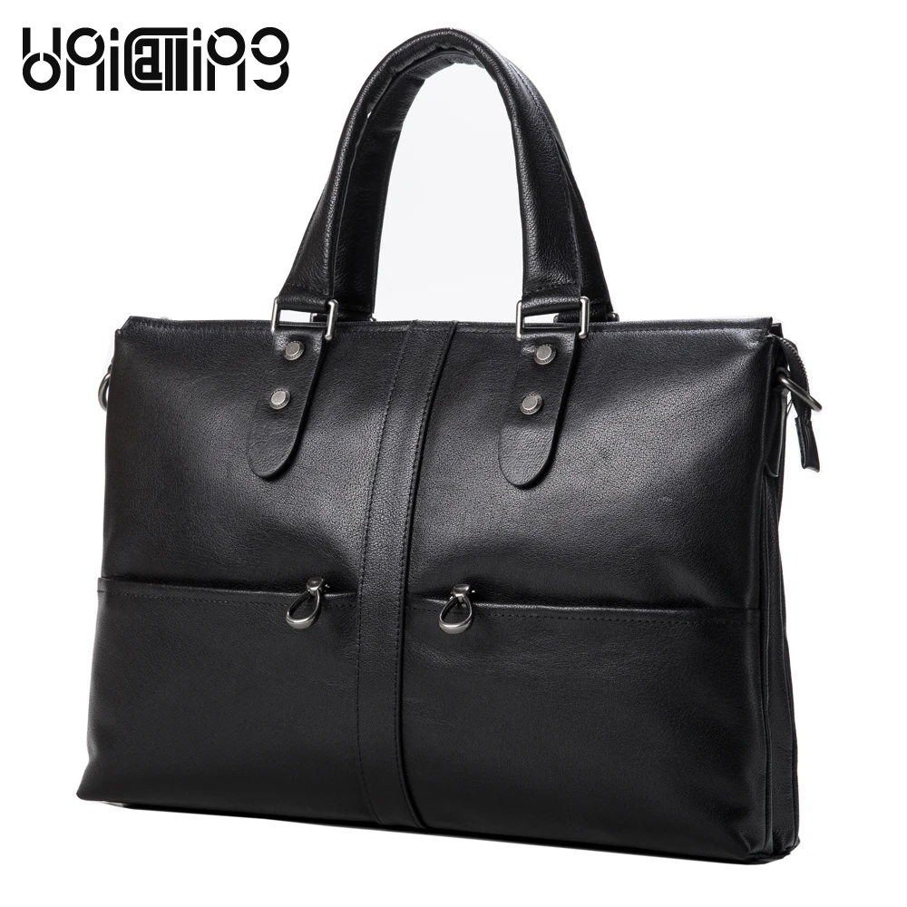 Men fashion new design leisure leather handbag briefcase Korean style men genuine leather handbag double-layers space design
Men fashion new design leisure leather handbag briefcase Korean style men genuine leather handbag double-layers space design