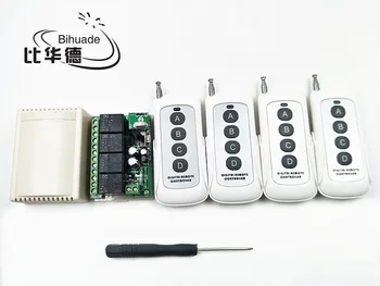 433Mhz Remote Controls 433Mhz Universal Wireless Remote Control Switch DC12V 4CH relay Receiver Module and 1527 learning code
433Mhz Remote Controls 433Mhz Universal Wireless Remote Control Switch DC12V 4CH relay Receiver Module and 1527 learning code