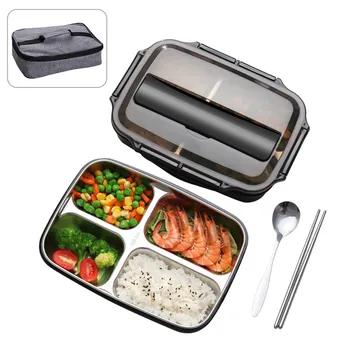 1000ML 1300ML Lunch Box With Bag 304 Stainless Steel Kid Adult Bento Boxs Japanese Food Container Portable Picnic Storage
1000ML 1300ML Lunch Box With Bag 304 Stainless Steel Kid Adult Bento Boxs Japanese Food Container Portable Picnic Storage