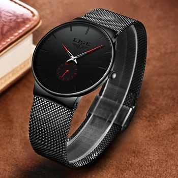 Relogio Masculino LIGE Fashion Top Luxury Brand Men Full Stainless Steel Mesh Strap Business Watches Mens Quartz Clock Men Watch
Relogio Masculino LIGE Fashion Top Luxury Brand Men Full Stainless Steel Mesh Strap Business Watches Mens Quartz Clock Men Watch