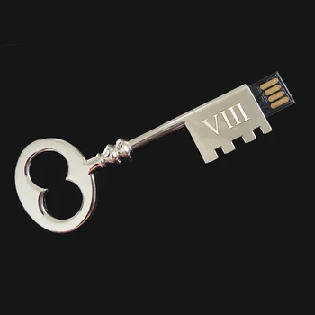 Trangee Silver Skeleton Key USB Flash Drive 4GB 8GB 16GB 32GB 64GB Silver Metal USB 2.0 Flash Memory Sticks Free Custom Logo
Trangee Silver Skeleton Key USB Flash Drive 4GB 8GB 16GB 32GB 64GB Silver Metal USB 2.0 Flash Memory Sticks Free Custom Logo