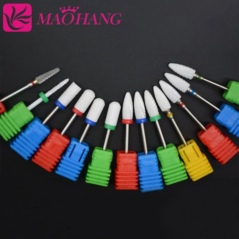 MAOHANG Ceramic Carbide Nail Drill Bit Electric Manicure Drills Machine Accessories Milling Cutter Nail File nail art Tools
MAOHANG Ceramic Carbide Nail Drill Bit Electric Manicure Drills Machine Accessories Milling Cutter Nail File nail art Tools