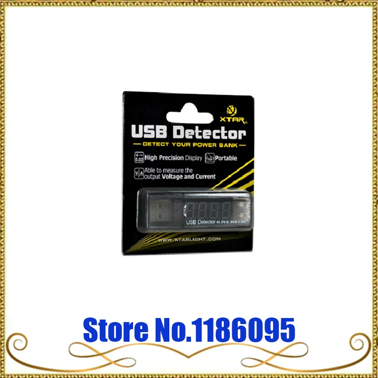 XTAR VI01 USB Батарея Напряжение переменного тока детектор индикатор Тестер монитор