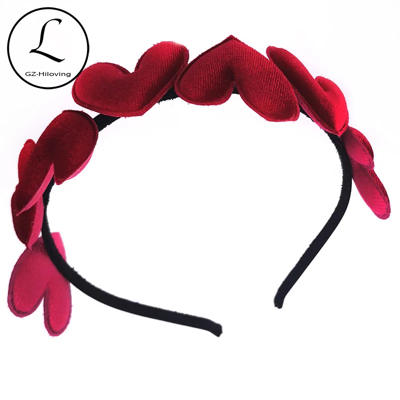 GZhilovingl Summer Girls Princess Velvet Heart Hairband Headband Kids Infant Childs Habdmade Hair Accessories Tiara Party Gifts
GZhilovingl Summer Girls Princess Velvet Heart Hairband Headband Kids Infant Childs Habdmade Hair Accessories Tiara Party Gifts