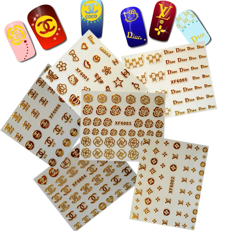 2019 Adhesive Sticker Design Nail Art Decopration For Nails Logo Sticker Decoration DIY Brand Art Gold Stripes Flower Manicure
2019 Adhesive Sticker Design Nail Art Decopration For Nails Logo Sticker Decoration DIY Brand Art Gold Stripes Flower Manicure