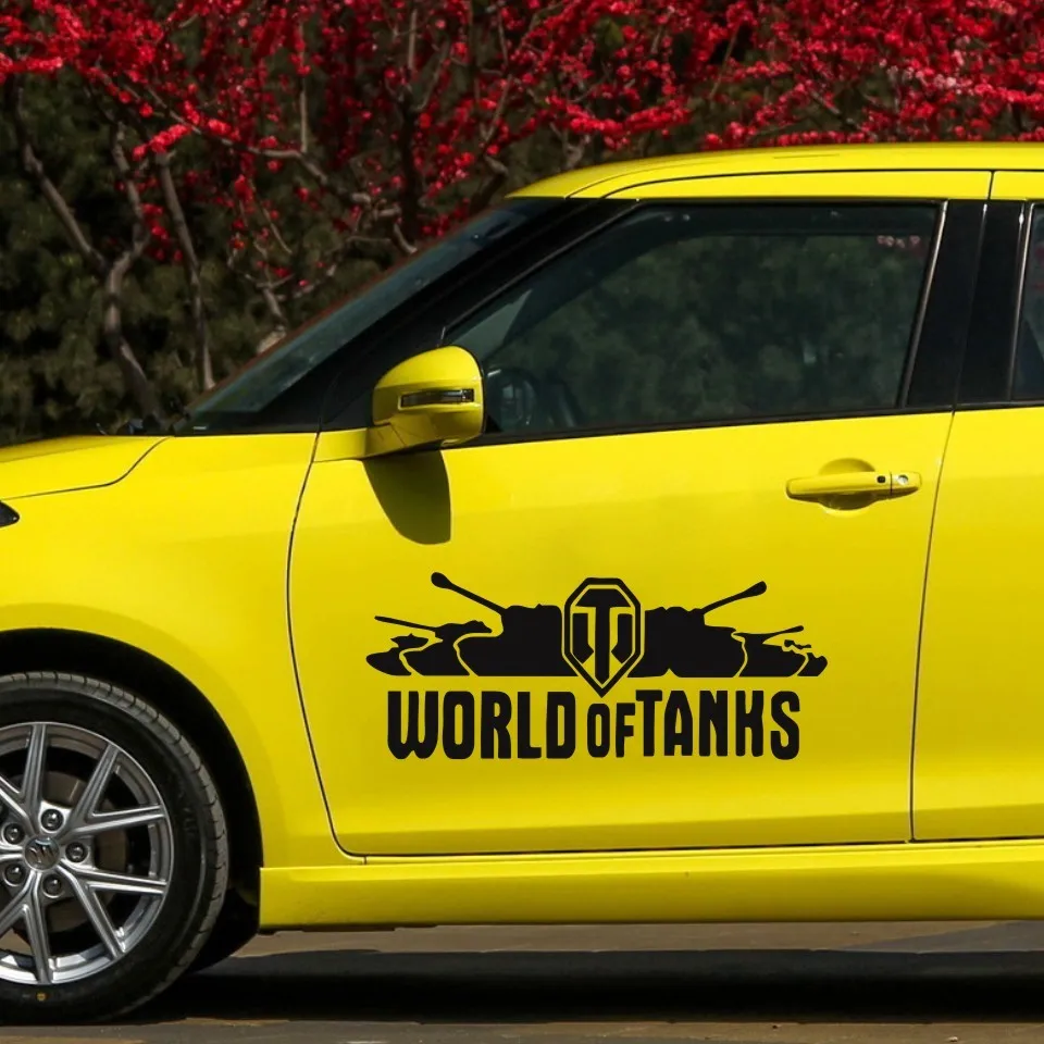 Cunymagos World Of Tanks Interesting Funny Personality Vinyl Decal Car Stickers Off Road Motorcycle Car Decorative JDM 20cm8cm (6)