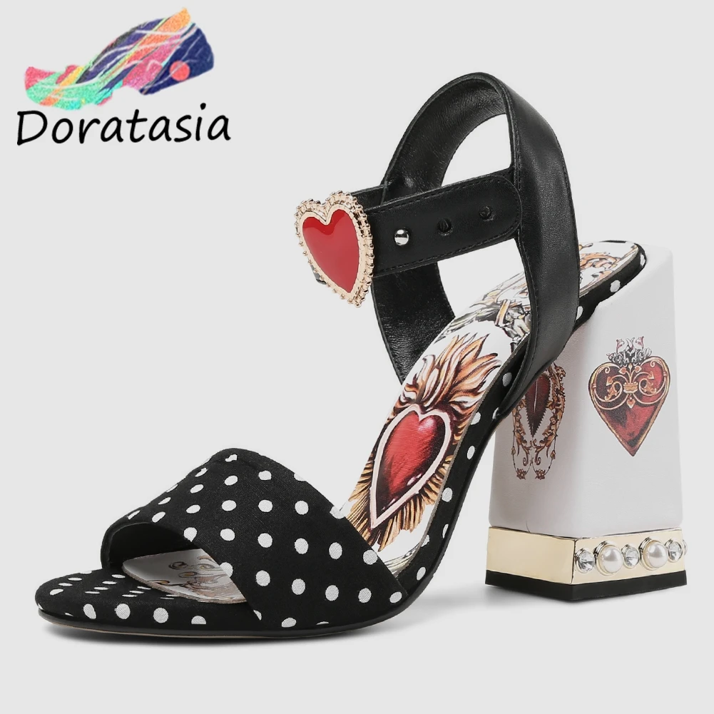 DORATASIA 2019 New Brand Genuine Leather Shoes Summer Sandals Women 34-43 Fashion Party Wedding Women High Heels Shoes Woman
DORATASIA 2019 New Brand Genuine Leather Shoes Summer Sandals Women 34-43 Fashion Party Wedding Women High Heels Shoes Woman