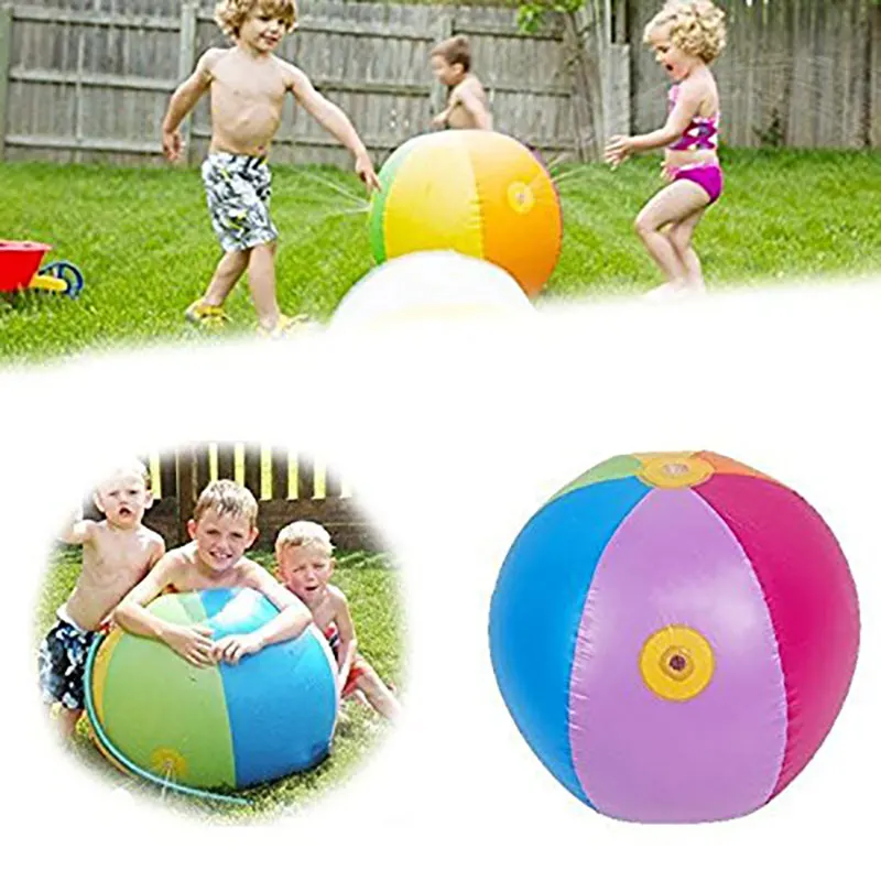 Garden Water Play Jet Ball Inflatable Outdoor Indoor Summer PVC Spray Beach Ball Funny Lawn Game Ball Pool Water Accessories
Garden Water Play Jet Ball Inflatable Outdoor Indoor Summer PVC Spray Beach Ball Funny Lawn Game Ball Pool Water Accessories