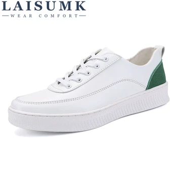 LAISUMK 2019 New Men Brand Casual Shoes Solid Color Lace-Up Increase Within Breathable Shoes Leather Flats Shoe Mens Footwear
LAISUMK 2019 New Men Brand Casual Shoes Solid Color Lace-Up Increase Within Breathable Shoes Leather Flats Shoe Mens Footwear