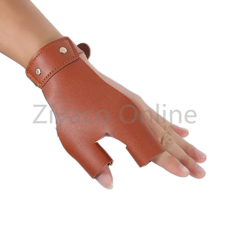 Leather Left Hand Archery Arrow Bow Hunting Shooting Protective Finger Protector Guard Two Fingers Protect Glove
Leather Left Hand Archery Arrow Bow Hunting Shooting Protective Finger Protector Guard Two Fingers Protect Glove