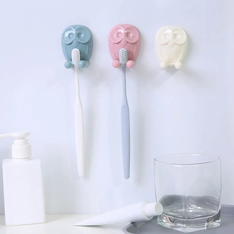 Self Adhesive Multifunction Socket Plug Storage Hanger Wall Mounted Toothbrush Holder Bathroom Accessory Owl Shape Cute Cartoon
Self Adhesive Multifunction Socket Plug Storage Hanger Wall Mounted Toothbrush Holder Bathroom Accessory Owl Shape Cute Cartoon