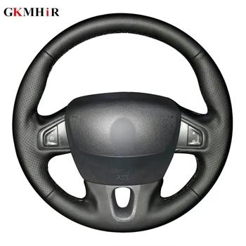 Black Artificial Leather Car Steering Wheel Cover for Renault Fluence Fluence ZE 2009-2016 Megane 2009-2014 Scenic 2010-2015
Black Artificial Leather Car Steering Wheel Cover for Renault Fluence Fluence ZE 2009-2016 Megane 2009-2014 Scenic 2010-2015