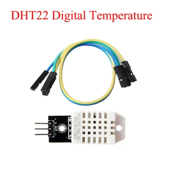 DHT22 Digital Temperature and Humidity Sensor AM2302 Module+PCB with Cable for arduino
DHT22 Digital Temperature and Humidity Sensor AM2302 Module+PCB with Cable for arduino
