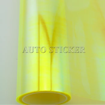 Fluorescent Yellow Shiny Chameleon Auto Car Styling Headlights Taillights Film Lights Turned Change Color Light film Stickers
Fluorescent Yellow Shiny Chameleon Auto Car Styling Headlights Taillights Film Lights Turned Change Color Light film Stickers