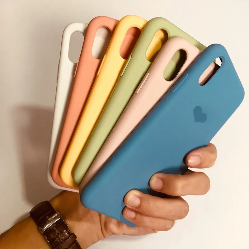 Love Heart Phone Case For iPhone X XS Max XR 6 6S 7 8 Plus Lovely Soft TPU Original Liquid Silicone Case For iPhone 11 Pro Max
Love Heart Phone Case For iPhone X XS Max XR 6 6S 7 8 Plus Lovely Soft TPU Original Liquid Silicone Case For iPhone 11 Pro Max