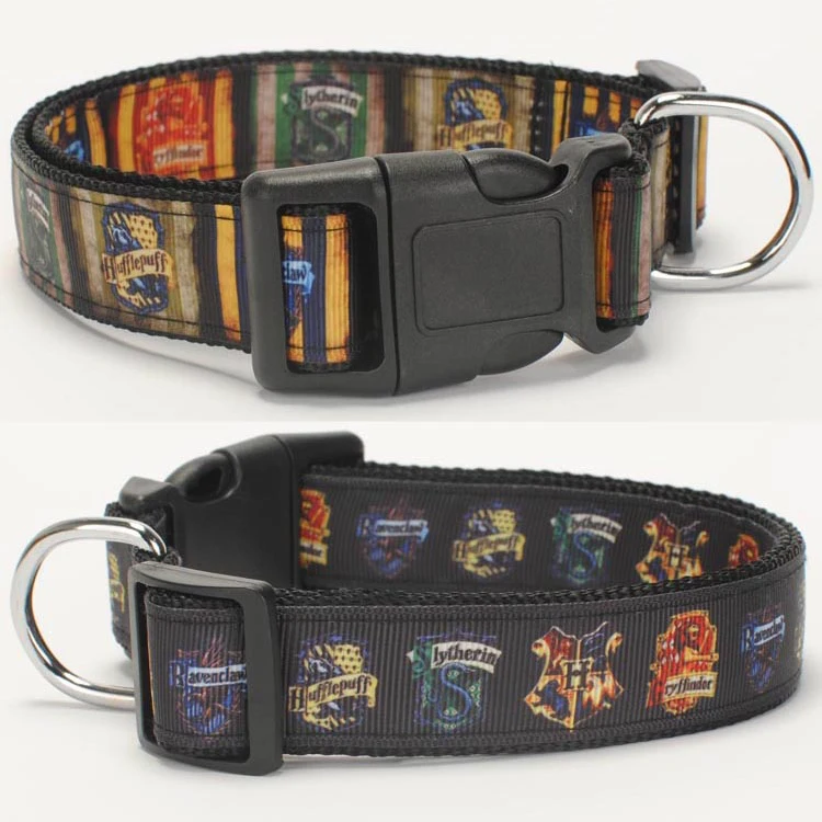 Thicken Collapsible Nylon Puppy Necklaces Cartoon Harry Potter Print Grosgrain Ribbon Dog Cat Accessories Choker Pet Collars
Thicken Collapsible Nylon Puppy Necklaces Cartoon Harry Potter Print Grosgrain Ribbon Dog Cat Accessories Choker Pet Collars