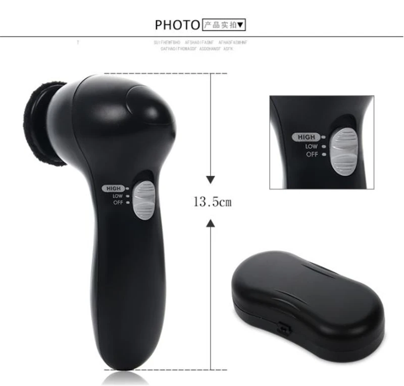 Portable Electric Shoeshine Polisher Mini Automatic Shoe Brush Leather Care Polishing Machine Handheld Shoes Cleaner
Portable Electric Shoeshine Polisher Mini Automatic Shoe Brush Leather Care Polishing Machine Handheld Shoes Cleaner
