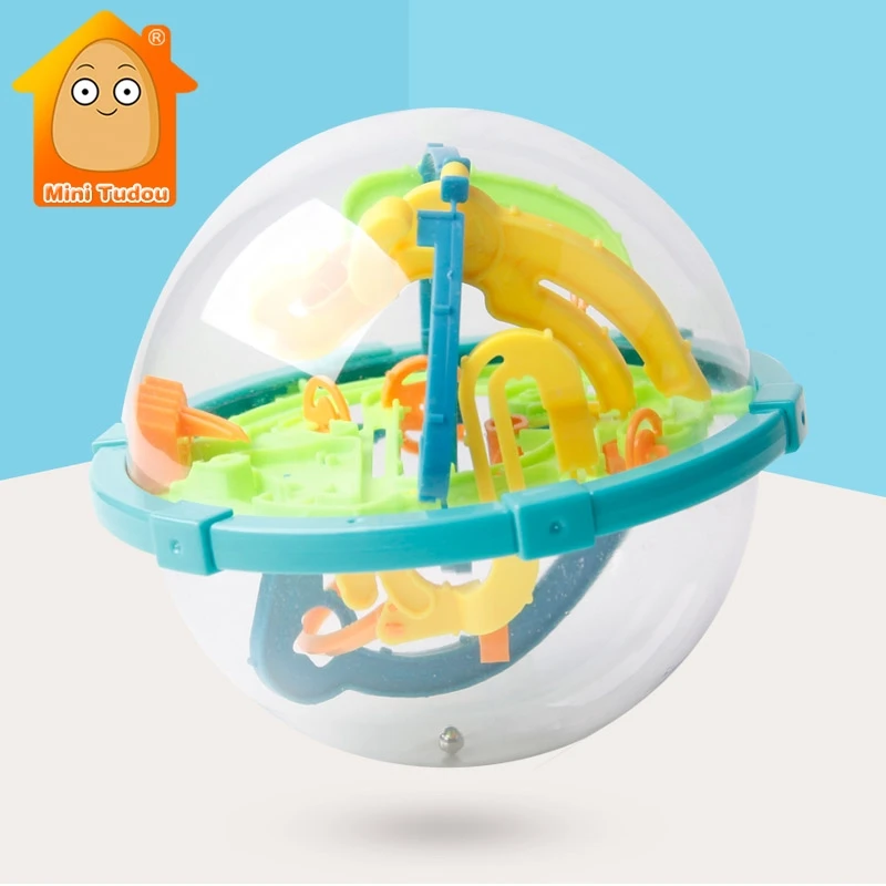 3D puzzle Ball Magic Intellect Ball Labyrinth Sphere Globe Toys Challenging Barriers Game Brain Tester Balance Training
3D puzzle Ball Magic Intellect Ball Labyrinth Sphere Globe Toys Challenging Barriers Game Brain Tester Balance Training