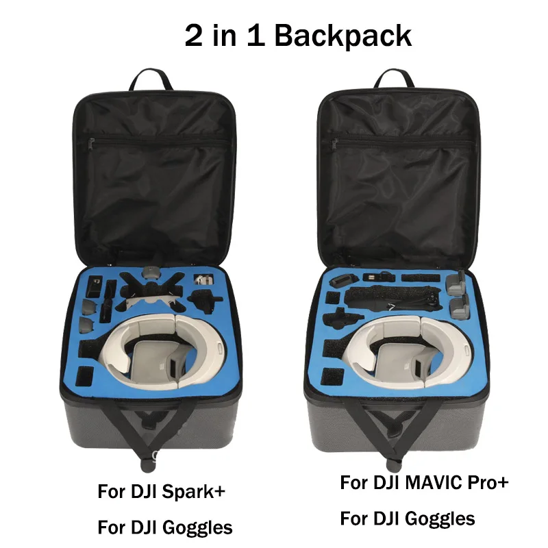 2 in 1 Hardshell Backpack For DJI Goggles VR Glasses + For DJI Spark Drone Box Bag/for DJI Mavic Pro +For DJI Goggles Accessory
2 in 1 Hardshell Backpack For DJI Goggles VR Glasses + For DJI Spark Drone Box Bag/for DJI Mavic Pro +For DJI Goggles Accessory