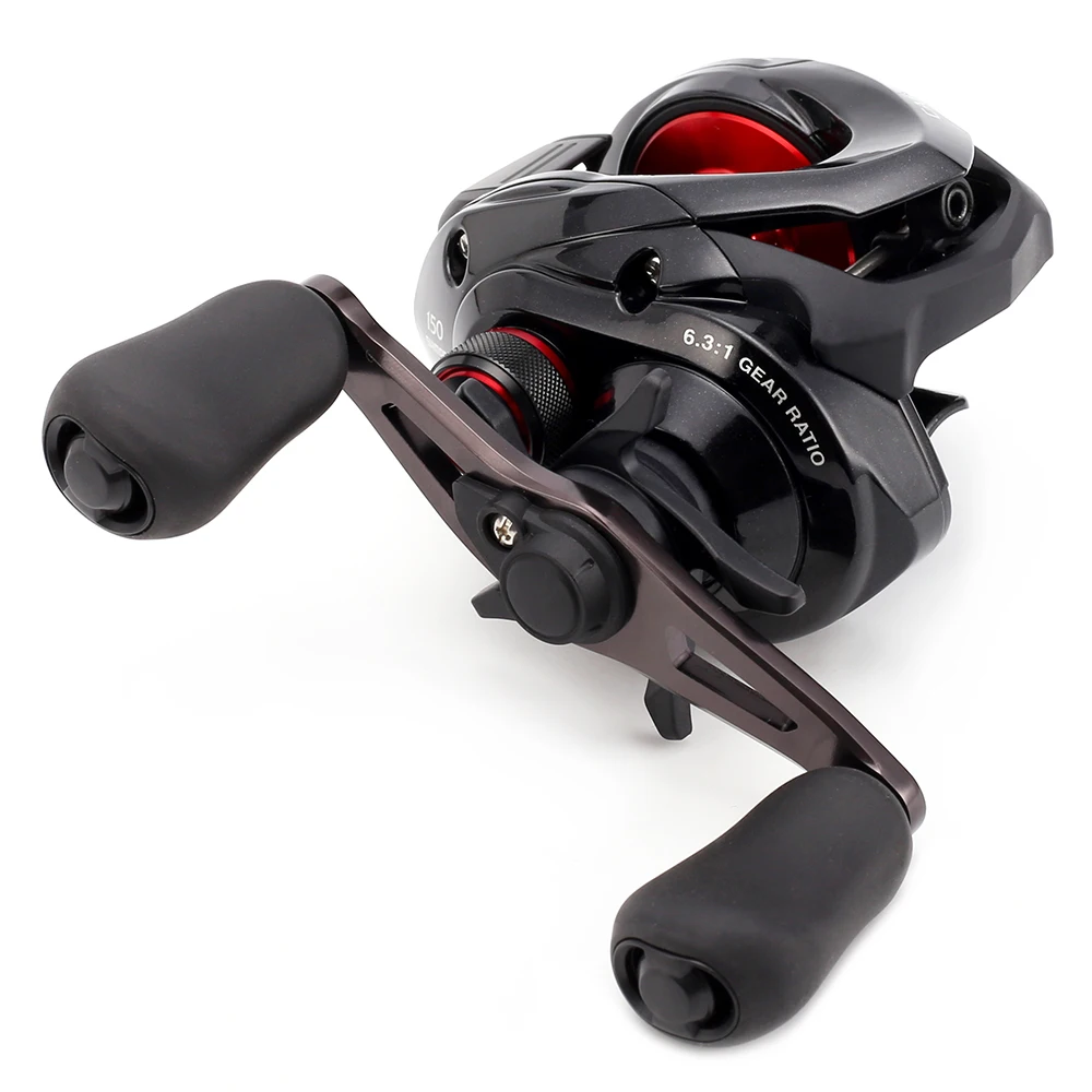 100% Original Brand Baitcasting Reel 150 Right Hand HEG S3D Spool Max Drag 5KG 6.3:1 SVS System Fishing Tackle
100% Original Brand Baitcasting Reel 150 Right Hand HEG S3D Spool Max Drag 5KG 6.3:1 SVS System Fishing Tackle