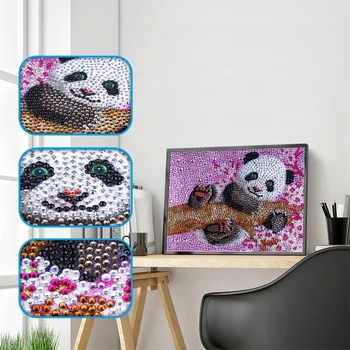 5d DIY Diamond Embroidery Cartoon Panda Animal Diamond Painting Cross Stitch Round Drill Rhinestone Child Gift Kids Room Decor
5d DIY Diamond Embroidery Cartoon Panda Animal Diamond Painting Cross Stitch Round Drill Rhinestone Child Gift Kids Room Decor