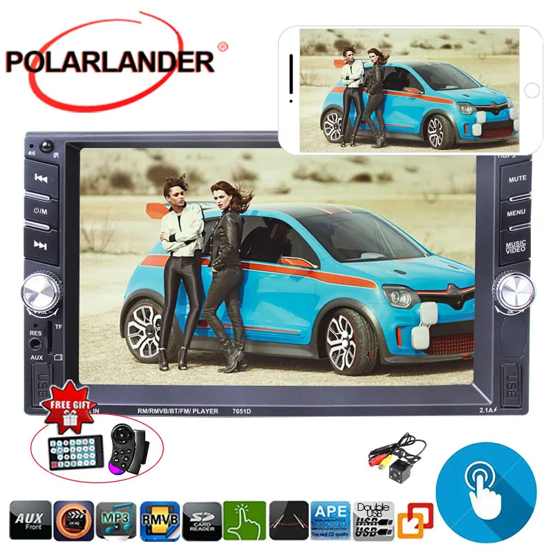 6.6"Touch Screen 12Language Mirror Link Screen Bluetooth Rearview Camera MP5 Player 2 Din USB Mirror For Android Phone Car Radio
6.6"Touch Screen 12Language Mirror Link Screen Bluetooth Rearview Camera MP5 Player 2 Din USB Mirror For Android Phone Car Radio
