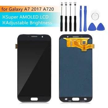 5.7" For SAMSUNG GALAXY A7 2017 LCD Display Touch Screen Digitizer Assembly Replacement For Galaxy A7 A720 A720F SM-A720F LCD
5.7" For SAMSUNG GALAXY A7 2017 LCD Display Touch Screen Digitizer Assembly Replacement For Galaxy A7 A720 A720F SM-A720F LCD