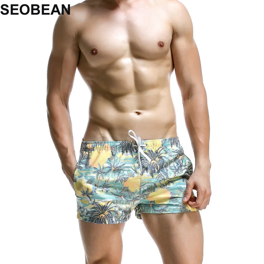 SEOBEAN green Coconut trees Men Swimwear Shorts Sexy Sunga Masculina Men'S Swimming Trunks men briefs sport men Swimsuit 366
SEOBEAN green Coconut trees Men Swimwear Shorts Sexy Sunga Masculina Men'S Swimming Trunks men briefs sport men Swimsuit 366
