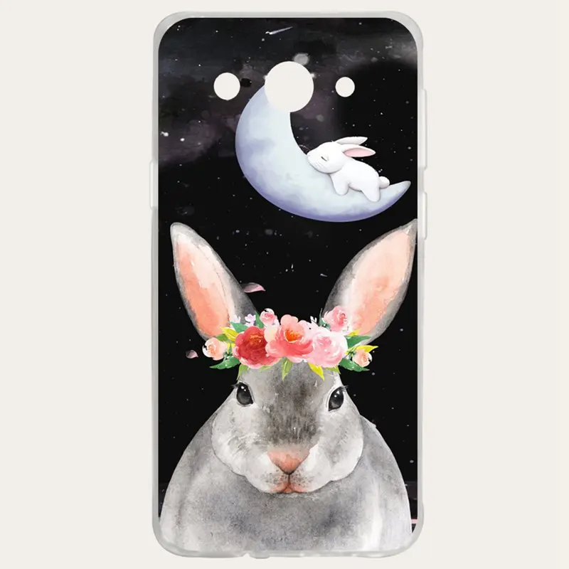 Mutouniao Flower Rabbit Silicon Soft TPU Case Cover For Wiko Lenny Sunny 2 3 Plus S-Kool Robby K-Kool Jerry |