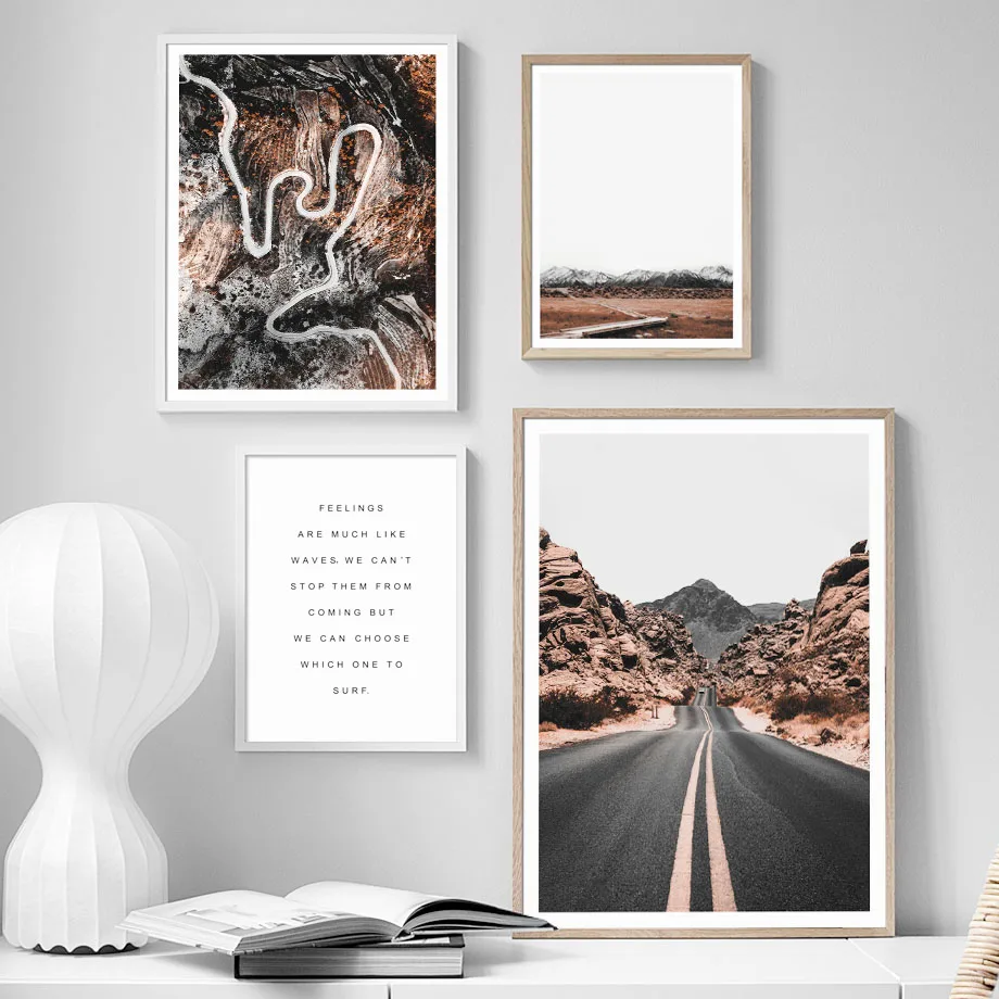 Mountain Road Natural Landscape Quotes Wall Art Canvas Painting Nordic Posters And Prints Wall Pictures For Living Room Decor
Mountain Road Natural Landscape Quotes Wall Art Canvas Painting Nordic Posters And Prints Wall Pictures For Living Room Decor