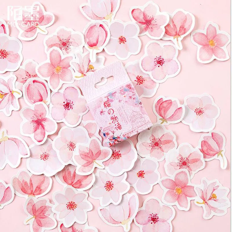 45 Pieces/Box Pink Sakura Story Mini Paper Sticker Diary Decoration Diy Scrapbooking Diary Sealing Sticker Office Label
45 Pieces/Box Pink Sakura Story Mini Paper Sticker Diary Decoration Diy Scrapbooking Diary Sealing Sticker Office Label