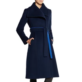 Autumn Winter Long Coats Women New Fashion Big Collar Lapel Long Wool Blend Solid Color Cashmere Coat Jacket with Belt Overcoats
Autumn Winter Long Coats Women New Fashion Big Collar Lapel Long Wool Blend Solid Color Cashmere Coat Jacket with Belt Overcoats
