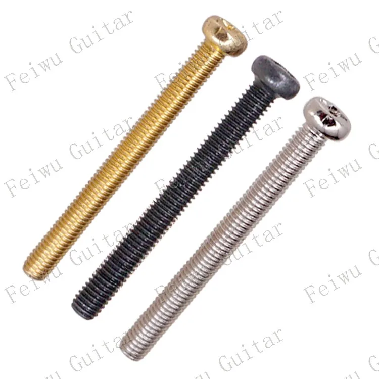 12 Pcs M3*30mm Bass Guitar Bridge String Saddle Adjust Spring, Guitar Humbucker Pickups Adjust Height Screws - Pitch 0.5mm
12 Pcs M3*30mm Bass Guitar Bridge String Saddle Adjust Spring, Guitar Humbucker Pickups Adjust Height Screws - Pitch 0.5mm