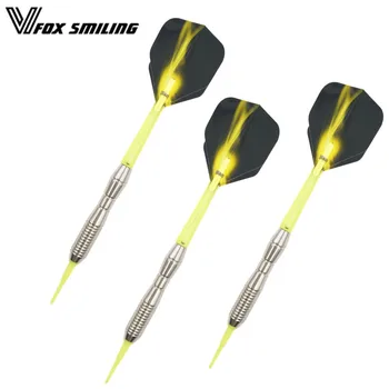 3PCS Yellow Professional Darts 18g Soft Tip Darts Electronic Darts With Nice Pattern Flights
3PCS Yellow Professional Darts 18g Soft Tip Darts Electronic Darts With Nice Pattern Flights