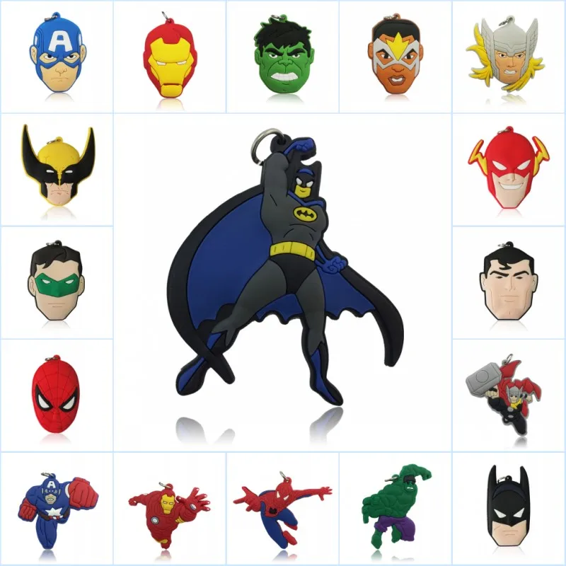5pcs/lot Avenger Cartoon Marvel Hero PVC Charm Pendant Accessories Fit for Keychains & Necklace Kid DIY Craft Jewelry
5pcs/lot Avenger Cartoon Marvel Hero PVC Charm Pendant Accessories Fit for Keychains & Necklace Kid DIY Craft Jewelry