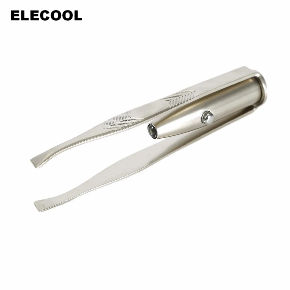 ELECOOL 1PC Facial Hair Eyebrow Eyelash Removal Tweezer Clip w/ LED Light Makeup Tool Newest TSLM2
ELECOOL 1PC Facial Hair Eyebrow Eyelash Removal Tweezer Clip w/ LED Light Makeup Tool Newest TSLM2