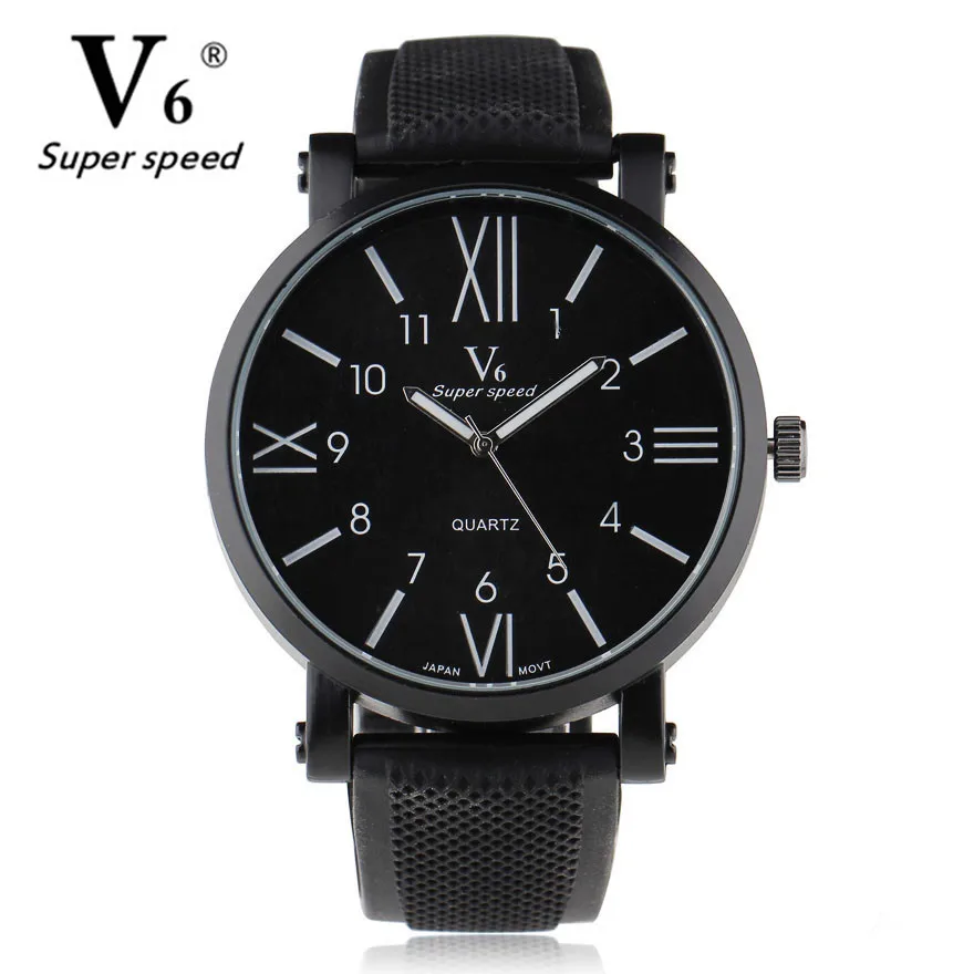 New V6 Quartz Watch Men Luxury Oversize Design Silicone Band Military Mens Sports Watches Vintage Double Index Dial Casual
New V6 Quartz Watch Men Luxury Oversize Design Silicone Band Military Mens Sports Watches Vintage Double Index Dial Casual