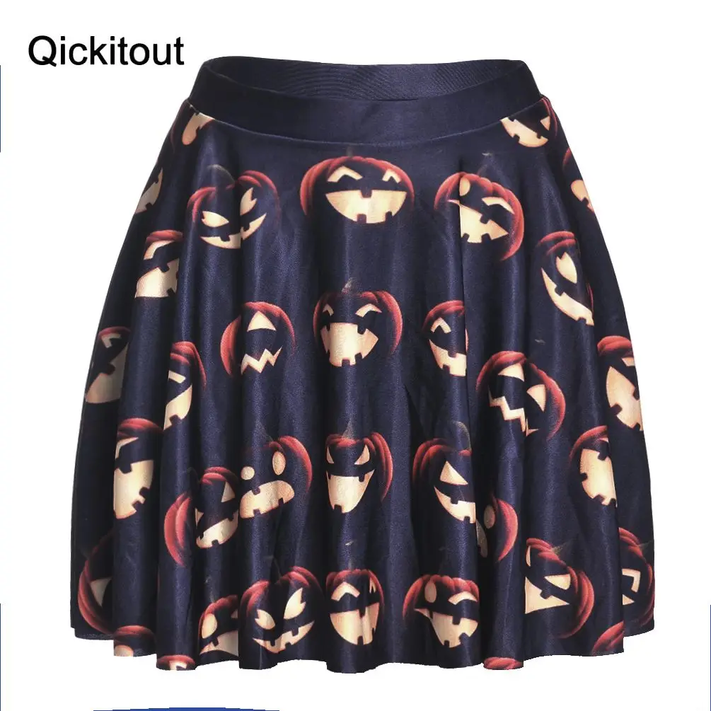 Fashion Women's High Waist Halloween Pumpkin SKIRTS Digital Printed Black Wholesale Ladies Stretch SKIRT Flared Drop Shipping
Fashion Women's High Waist Halloween Pumpkin SKIRTS Digital Printed Black Wholesale Ladies Stretch SKIRT Flared Drop Shipping