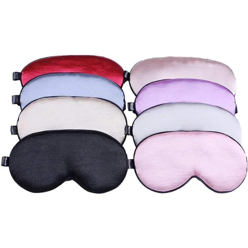 Unisex Satin Silky Sleep Eye Mask Glitter Shimmer Solid Color Travel Portable Adjustable Strap Blindfold Smooth Night Eyeshade
Unisex Satin Silky Sleep Eye Mask Glitter Shimmer Solid Color Travel Portable Adjustable Strap Blindfold Smooth Night Eyeshade