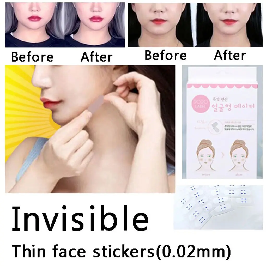 40Pcs/Box Women Girls Face Lift Sticker Thin Face Stick Face Invisible Sticker Lift Chin Tape Makeup Tools
40Pcs/Box Women Girls Face Lift Sticker Thin Face Stick Face Invisible Sticker Lift Chin Tape Makeup Tools