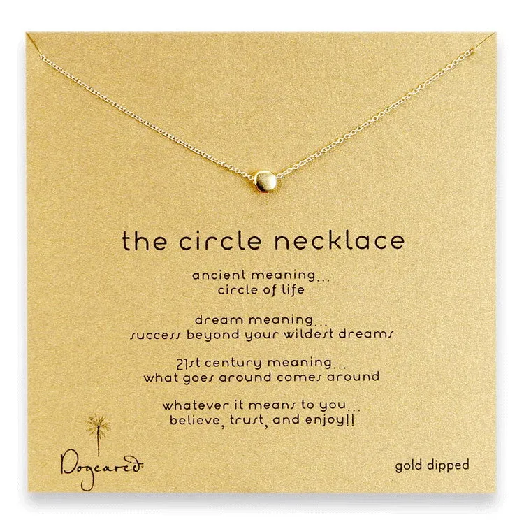 Fashion Circle Golden Beans Simple Round Pendant Necklace Women Clavicle Chains Statement Necklace Girl Holiday Beach Jewelry
Fashion Circle Golden Beans Simple Round Pendant Necklace Women Clavicle Chains Statement Necklace Girl Holiday Beach Jewelry