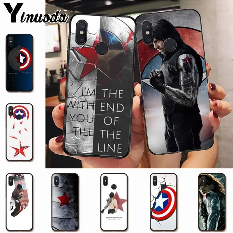 Ynuoda Captain America Civil War Winter Soldier Phone Accessories Case for xiaomi mi 8se 6 note2 note3 redmi 5 plus note5 cover
Ynuoda Captain America Civil War Winter Soldier Phone Accessories Case for xiaomi mi 8se 6 note2 note3 redmi 5 plus note5 cover