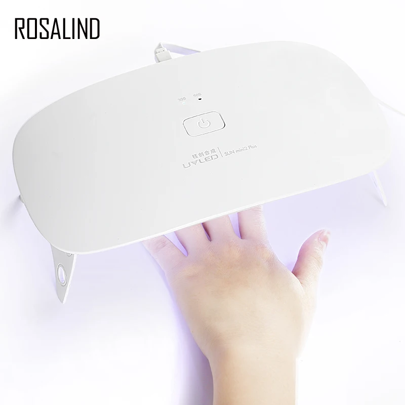 ROSALIND SUNmini2 Plus UV LED Lamp Nail Dryer 15 LEDs for LED UV Gel Nail Polish Nail Art With USB Cable Manicure Lamp For Nails
ROSALIND SUNmini2 Plus UV LED Lamp Nail Dryer 15 LEDs for LED UV Gel Nail Polish Nail Art With USB Cable Manicure Lamp For Nails