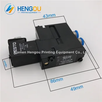 Free shipping 40 Pieces high quality offset SM52 SM74 SM102 Solenoid Valve M2.184.1121/05 FESTO MEBH-4/2-QS-6-SA. M2.184.1121
Free shipping 40 Pieces high quality offset SM52 SM74 SM102 Solenoid Valve M2.184.1121/05 FESTO MEBH-4/2-QS-6-SA. M2.184.1121